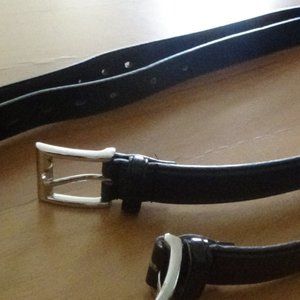 Faux leather belts